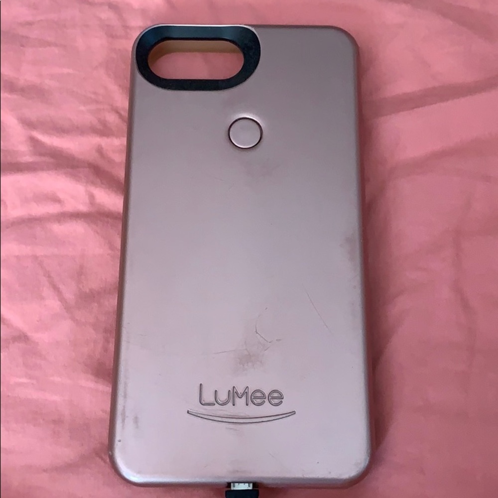LUMEE IPHONE 6 PLUS 7 PLUS ROSE GOLD 🌹